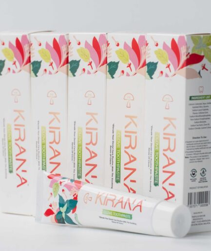 Kirana Herbal Clove Toothpaste - Bundle of 5